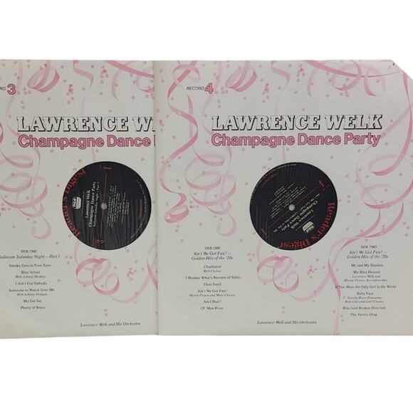 Vintage 1978 Reader's Digest Lawrence Welk Champagne Dance Party 8 Record Set - Picture 4 of 6